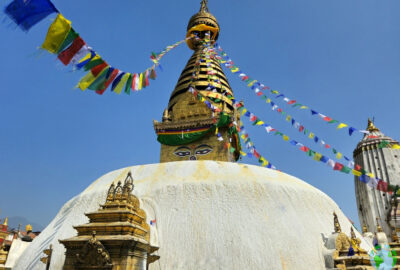 Templo de los monos en Katmandu